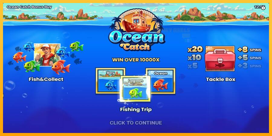 Ocean Catch Bonus Buy παιχνιδομηχανή για τα χρήματα, εικόνα 1