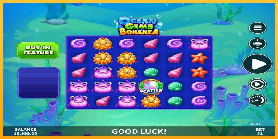 Ocean Gems Bonanza παιχνιδομηχανή για τα χρήματα, εικόνα 2