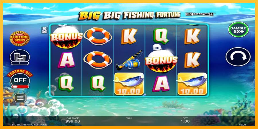 Big Big Fishing Fortune παιχνιδομηχανή για τα χρήματα, εικόνα 2