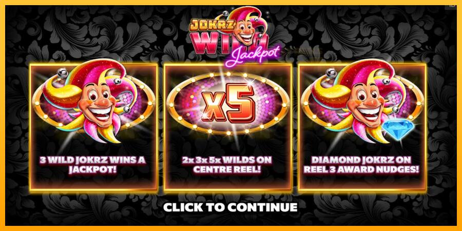 Jokrz Wild Jackpot παιχνιδομηχανή για τα χρήματα, εικόνα 1