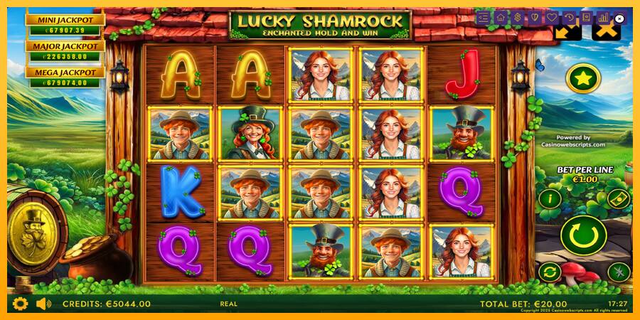 Lucky Shamrock - Enchanted Hold and Win παιχνιδομηχανή για τα χρήματα, εικόνα 2