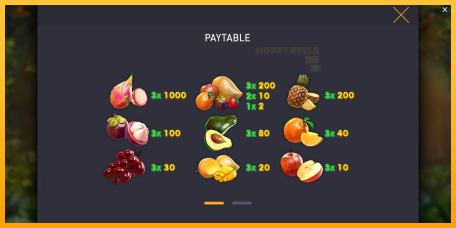 Fruitilicious παιχνιδομηχανή για τα χρήματα, εικόνα 5