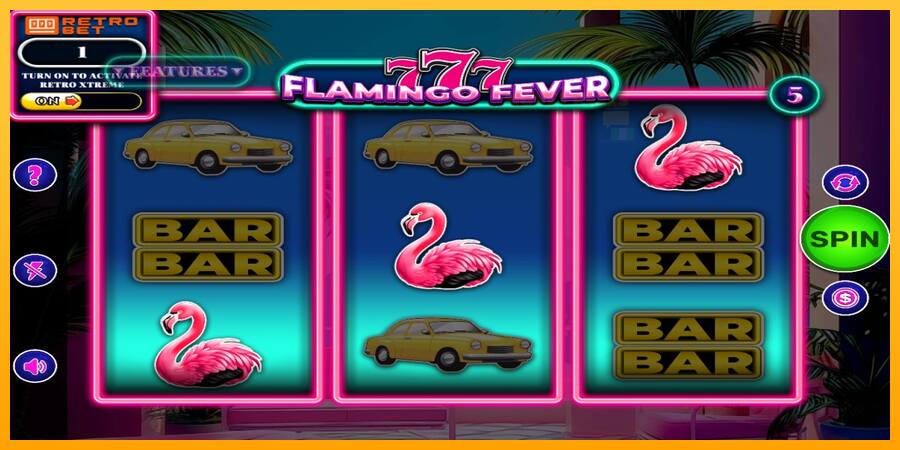 777 - Flamingo Fever παιχνιδομηχανή για τα χρήματα, εικόνα 3