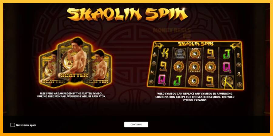 Shaolin Spin παιχνιδομηχανή για τα χρήματα, εικόνα 1