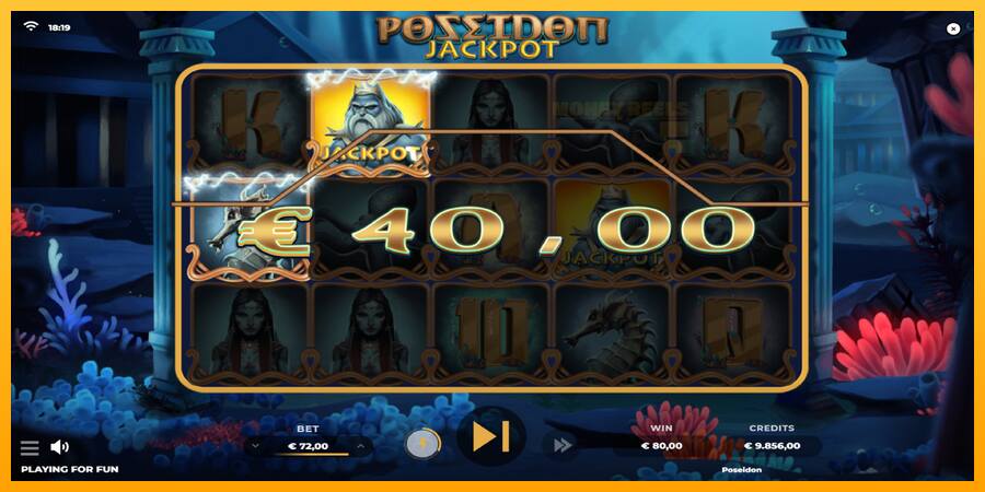 Poseidon Jackpot παιχνιδομηχανή για τα χρήματα, εικόνα 4