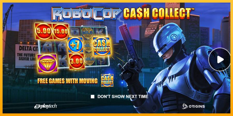 RoboCop: Cash Collect παιχνιδομηχανή για τα χρήματα, εικόνα 1