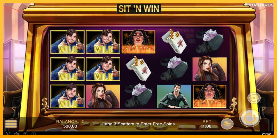 Sit N Win παιχνιδομηχανή για τα χρήματα, εικόνα 2