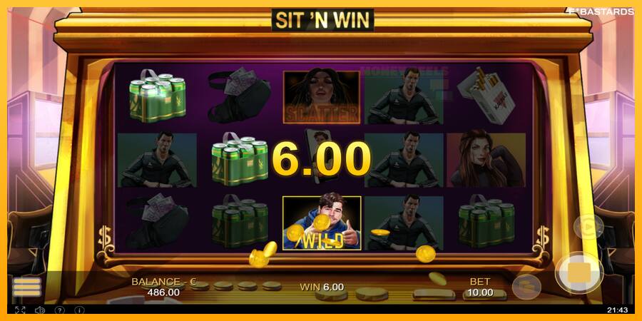 Sit N Win παιχνιδομηχανή για τα χρήματα, εικόνα 3