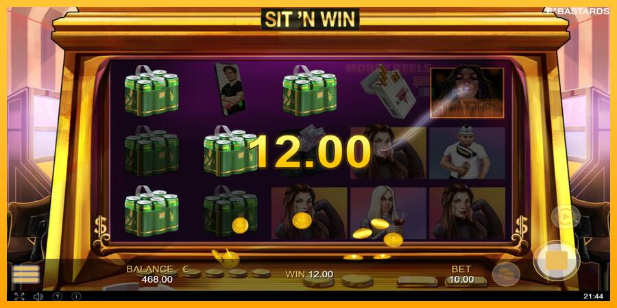 Sit N Win παιχνιδομηχανή για τα χρήματα, εικόνα 4