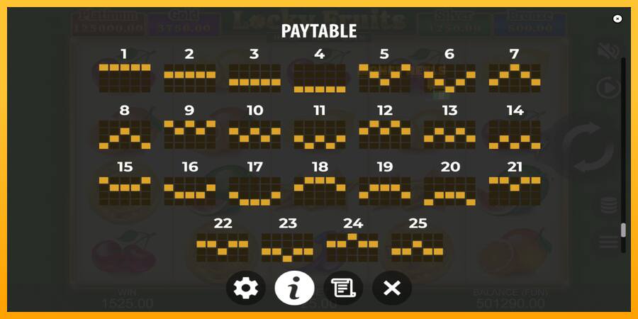 Locky Fruits: Hold the Spin παιχνιδομηχανή για τα χρήματα, εικόνα 7