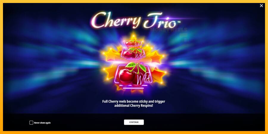 Cherry Trio παιχνιδομηχανή για τα χρήματα, εικόνα 1