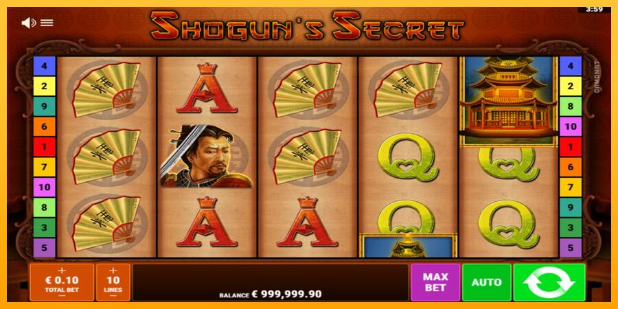 Shoguns Secret παιχνιδομηχανή για τα χρήματα, εικόνα 1