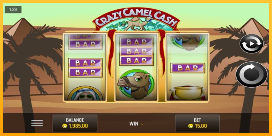 Crazy Camel Cash παιχνιδομηχανή για τα χρήματα, εικόνα 1