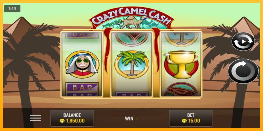 Crazy Camel Cash παιχνιδομηχανή για τα χρήματα, εικόνα 2