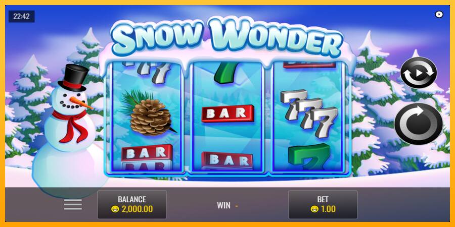 Snow Wonder παιχνιδομηχανή για τα χρήματα, εικόνα 1