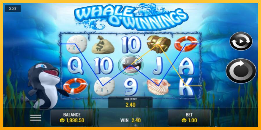 Whale O’Winnings παιχνιδομηχανή για τα χρήματα, εικόνα 2