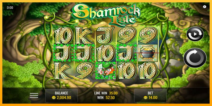 Shamrock Isle παιχνιδομηχανή για τα χρήματα, εικόνα 4