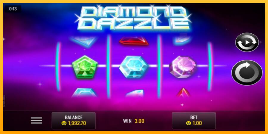 Diamond Dazzle παιχνιδομηχανή για τα χρήματα, εικόνα 2