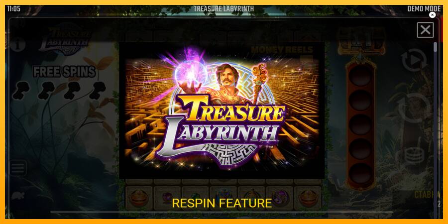 Treasure Labyrinth παιχνιδομηχανή για τα χρήματα, εικόνα 4