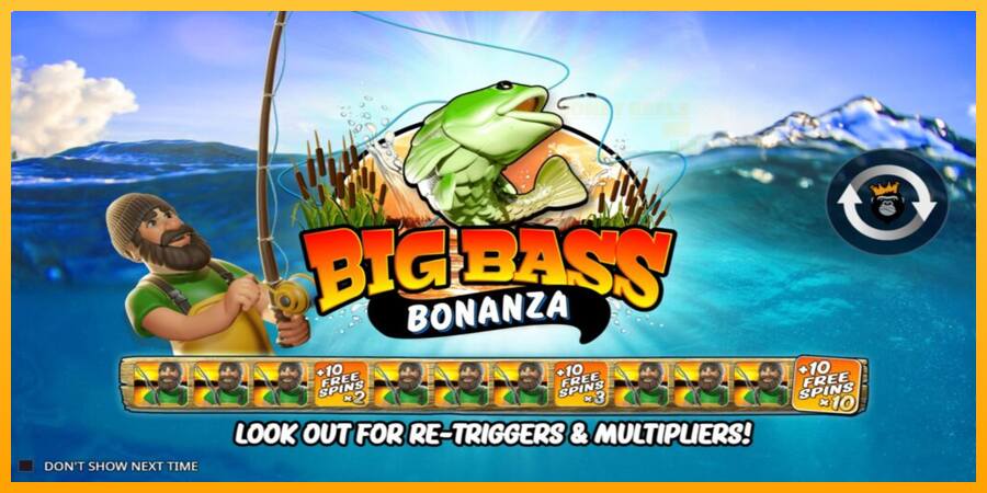 Big Bass Bonanza παιχνιδομηχανή για τα χρήματα, εικόνα 1