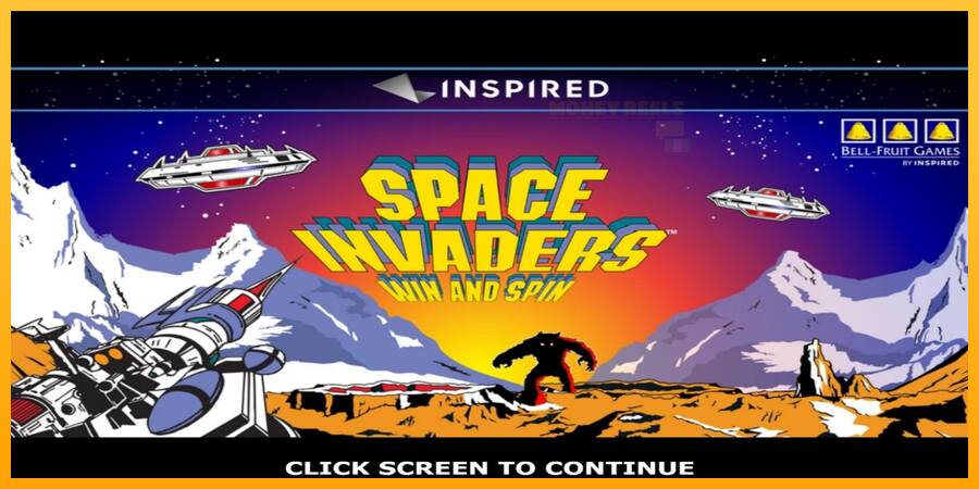 Space Invaders Win and Spin παιχνιδομηχανή για τα χρήματα, εικόνα 1