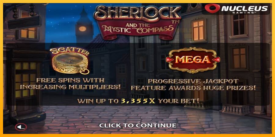 Sherlock and the Mystic Compass παιχνιδομηχανή για τα χρήματα, εικόνα 1