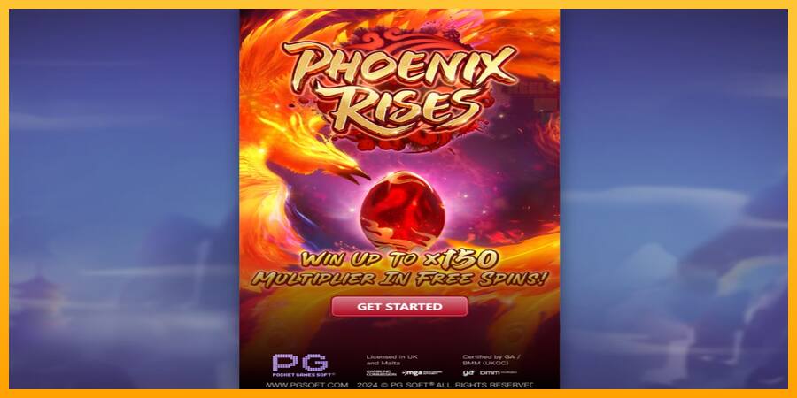 Phoenix Rises παιχνιδομηχανή για τα χρήματα, εικόνα 1