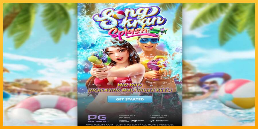 Songkran Splash παιχνιδομηχανή για τα χρήματα, εικόνα 1