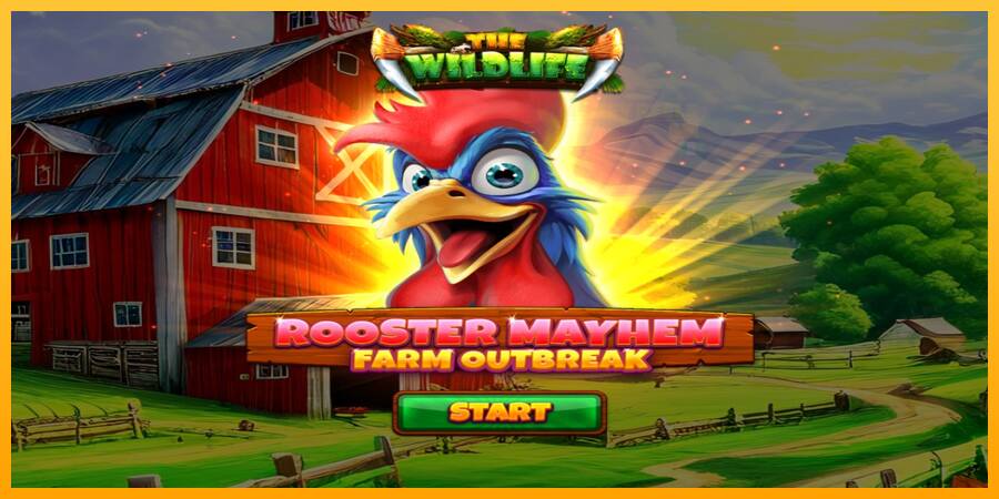 Rooster Mayhem Farm Outbreak παιχνιδομηχανή για τα χρήματα, εικόνα 1