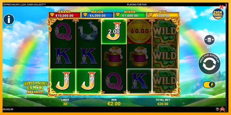 Leprechauns Luck Cash Collect Megaways PowerPlay Jackpot παιχνιδομηχανή για τα χρήματα, εικόνα 3