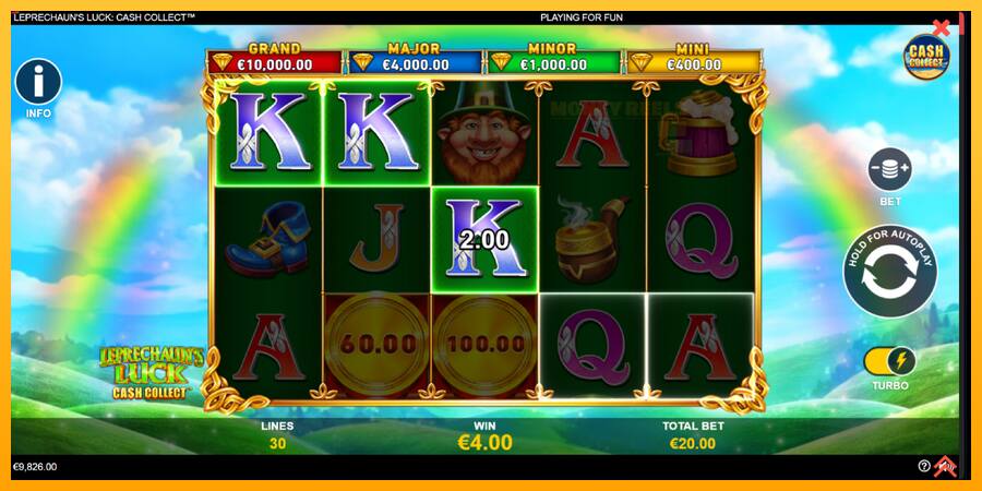 Leprechauns Luck Cash Collect Megaways PowerPlay Jackpot παιχνιδομηχανή για τα χρήματα, εικόνα 4