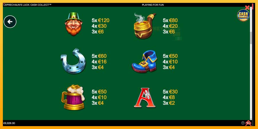 Leprechauns Luck Cash Collect Megaways PowerPlay Jackpot παιχνιδομηχανή για τα χρήματα, εικόνα 5