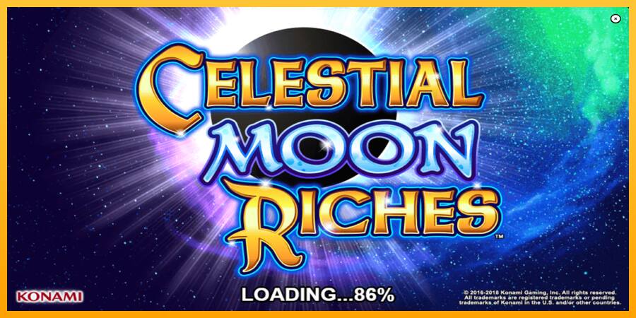 Celestial Moon Riches παιχνιδομηχανή για τα χρήματα, εικόνα 1