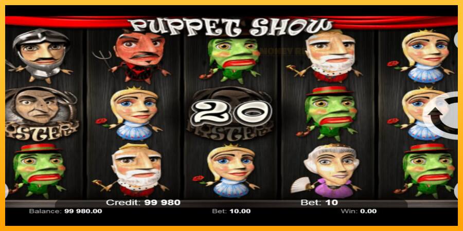 Puppet Show παιχνιδομηχανή για τα χρήματα, εικόνα 4