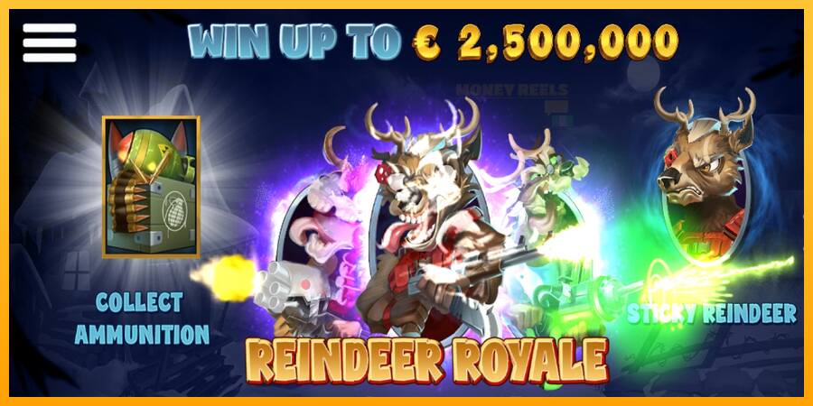 Reindeer Royale παιχνιδομηχανή για τα χρήματα, εικόνα 4