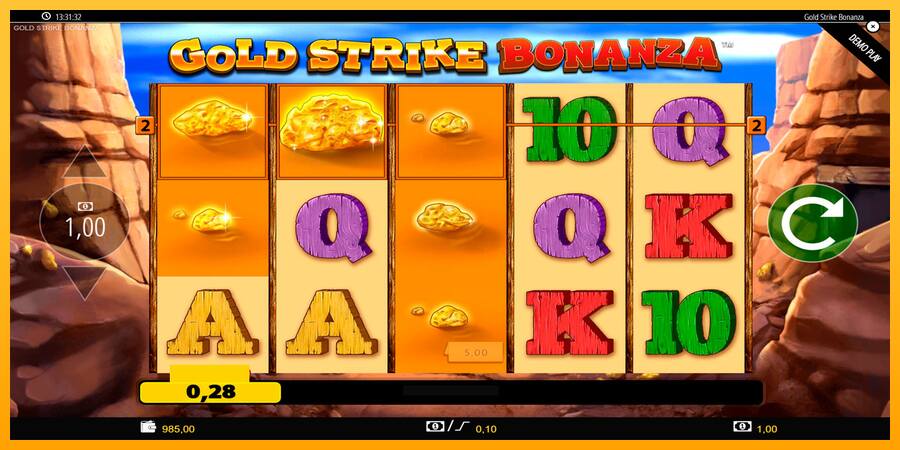 Gold Strike Bonanza παιχνιδομηχανή για τα χρήματα, εικόνα 7