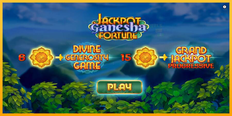 Jackpot Ganesha Fortune παιχνιδομηχανή για τα χρήματα, εικόνα 1