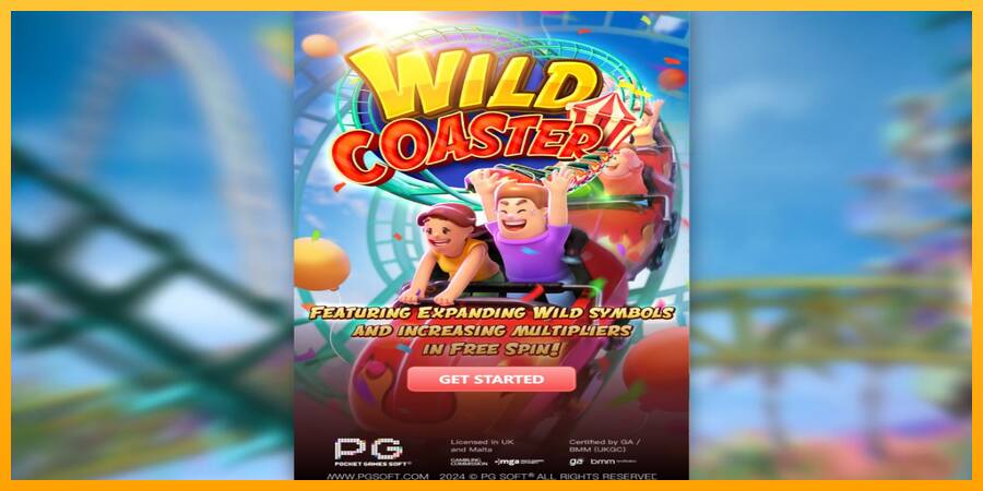 Wild Coaster παιχνιδομηχανή για τα χρήματα, εικόνα 1