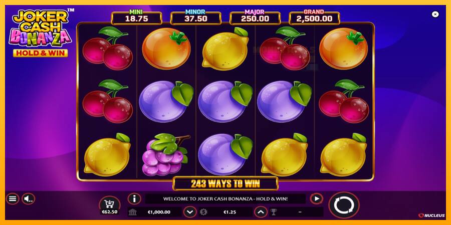 Joker Cash Bonanza - Hold & Win παιχνιδομηχανή για τα χρήματα, εικόνα 1