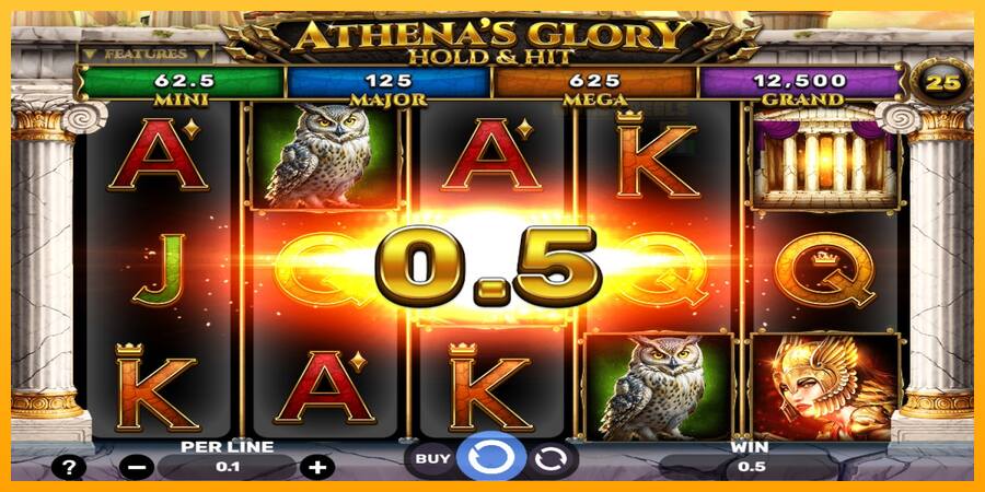 Athenas Glory Hold & Hit παιχνιδομηχανή για τα χρήματα, εικόνα 2