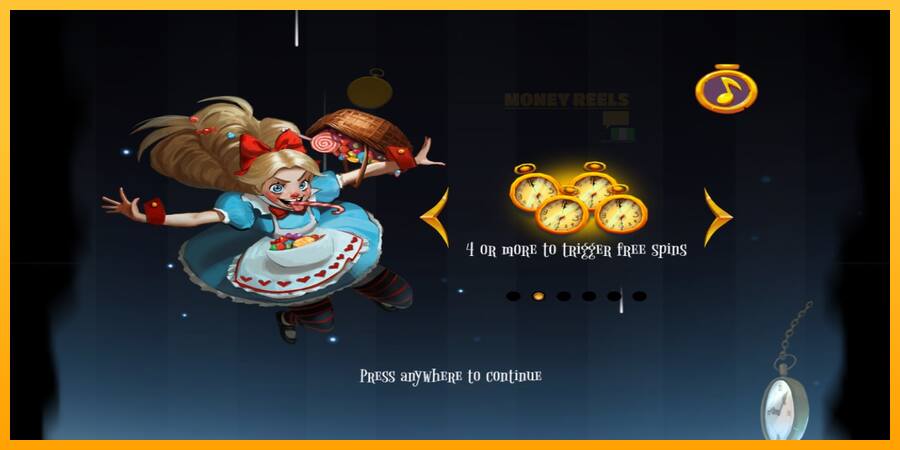 Greedy Alice παιχνιδομηχανή για τα χρήματα, εικόνα 1