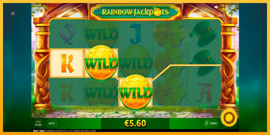 Rainbow Jackpots παιχνιδομηχανή για τα χρήματα, εικόνα 6