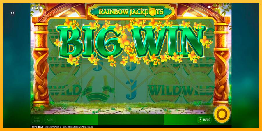 Rainbow Jackpots παιχνιδομηχανή για τα χρήματα, εικόνα 9