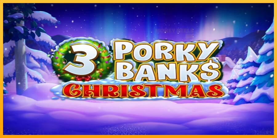 3 Porky Banks Christmas παιχνιδομηχανή για τα χρήματα, εικόνα 1