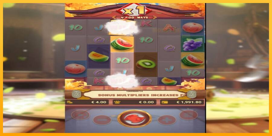 Fruit Ninja Fury παιχνιδομηχανή για τα χρήματα, εικόνα 2