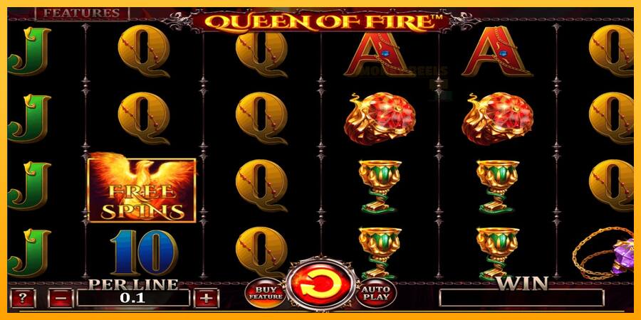 Queen Of Fire - Expanded Edition παιχνιδομηχανή για τα χρήματα, εικόνα 2