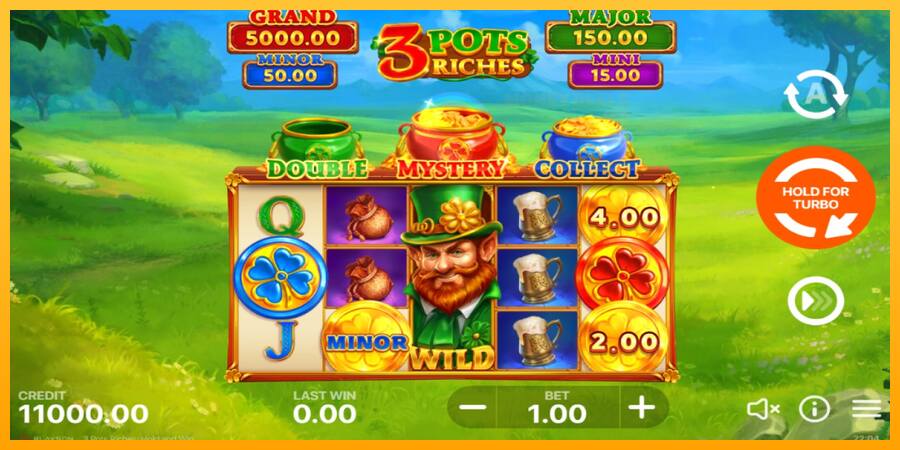 3 Pots Riches: Hold and Win παιχνιδομηχανή για τα χρήματα, εικόνα 1