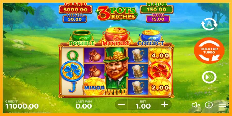 3 Pots Riches: Hold and Win παιχνιδομηχανή για τα χρήματα, εικόνα 2